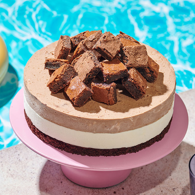 Brownie Bliss Gelato Cake - 20 cm