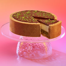 Load image into Gallery viewer, Kunafa Pistachio Chocolate Cheesecake
