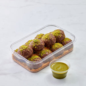 Kunafa Pistachio  & Choux Balls