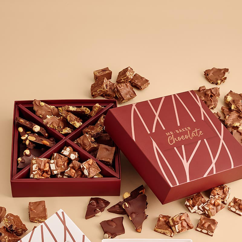 Mixed Smashed Chocolate Box - 500 gm approx