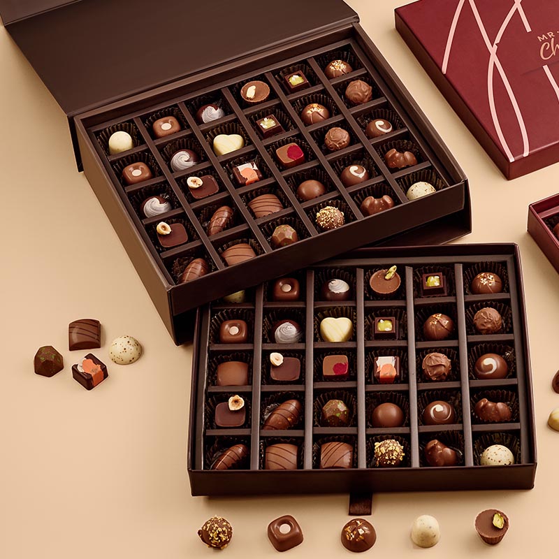 Premium Chocolate Box- 60 pcs