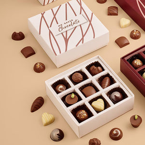 Premium Chocolate Box - 9 pcs